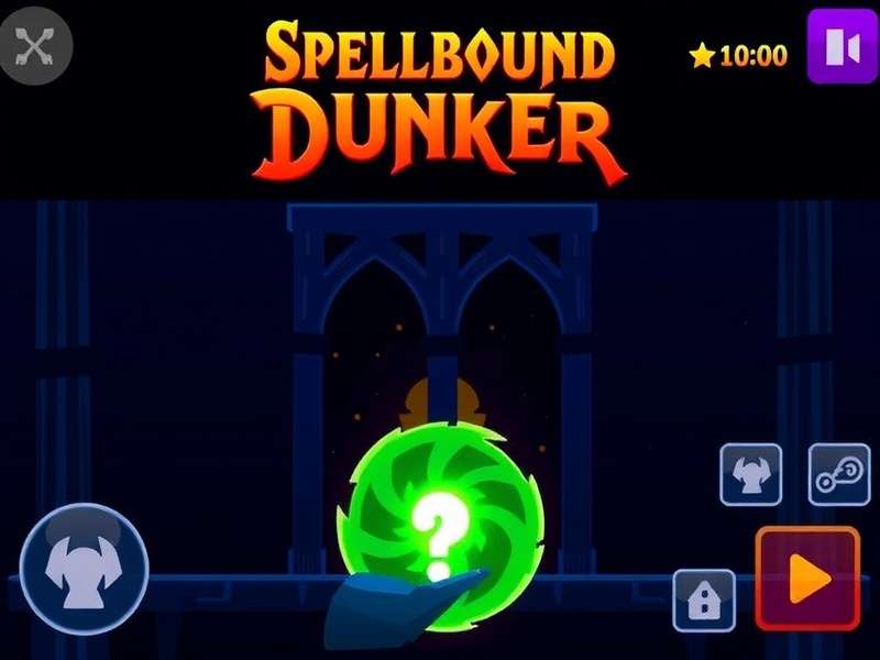 Spellbound Dunker Game Screenshot